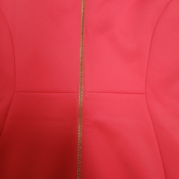 Calvin Klein Vibrant Red Midi Dress - Picture 7 of 7